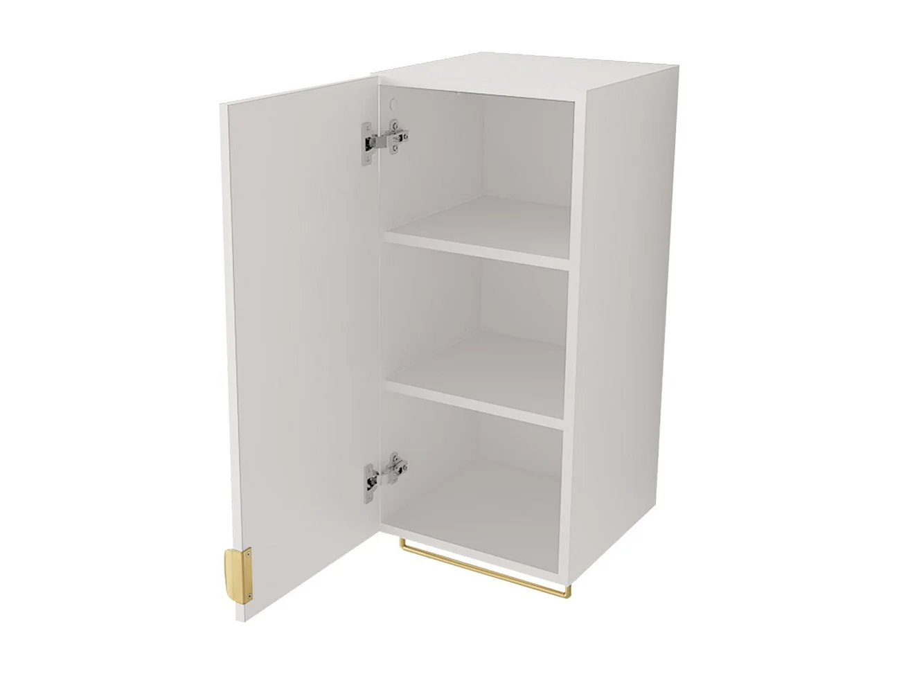 Armoire de toilette murale Fenenou 102, Gris, À suspendre, Le nombre de portes: 1, 78cm