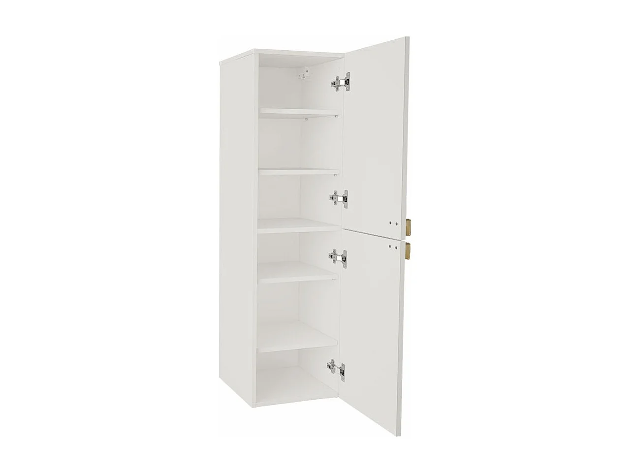 Armoire de toilette murale Orlvera 100, Blanc, À suspendre, Le nombre de portes: 2, 120cm