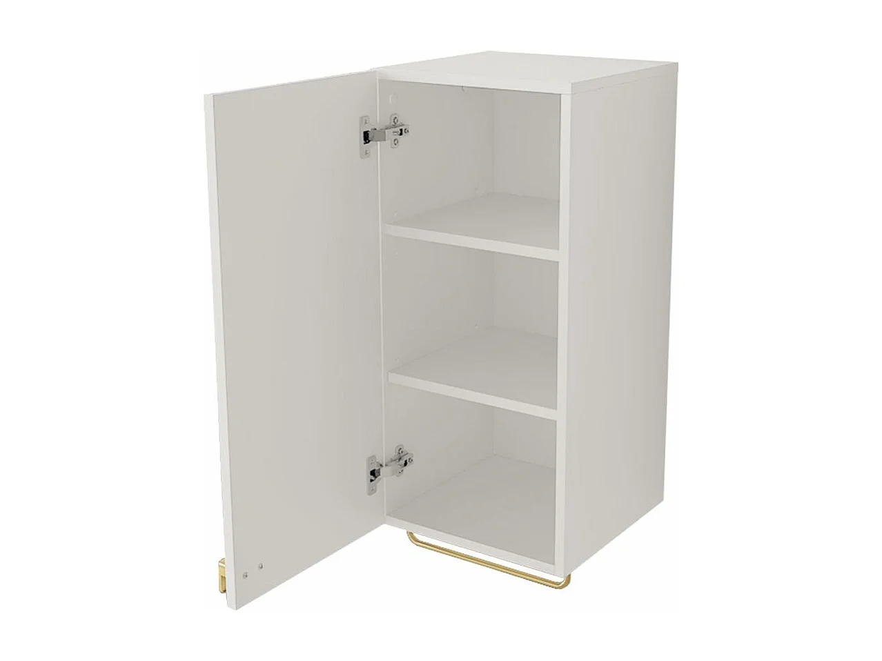Armoire de toilette murale Orlvera 101, Noir, À suspendre, Le nombre de portes: 1, 73cm