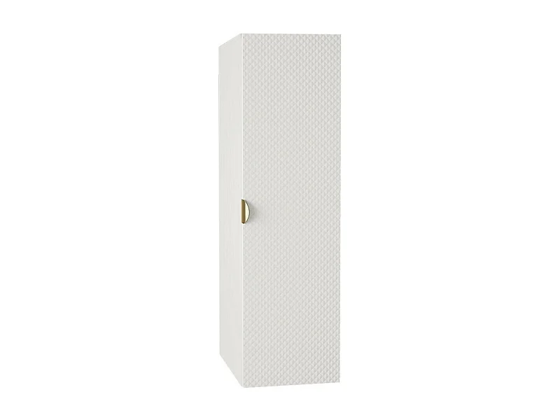 Mueble de baño de pared Fenenou 100, Blanco, Montada en la pared, Número de puertas: 1,