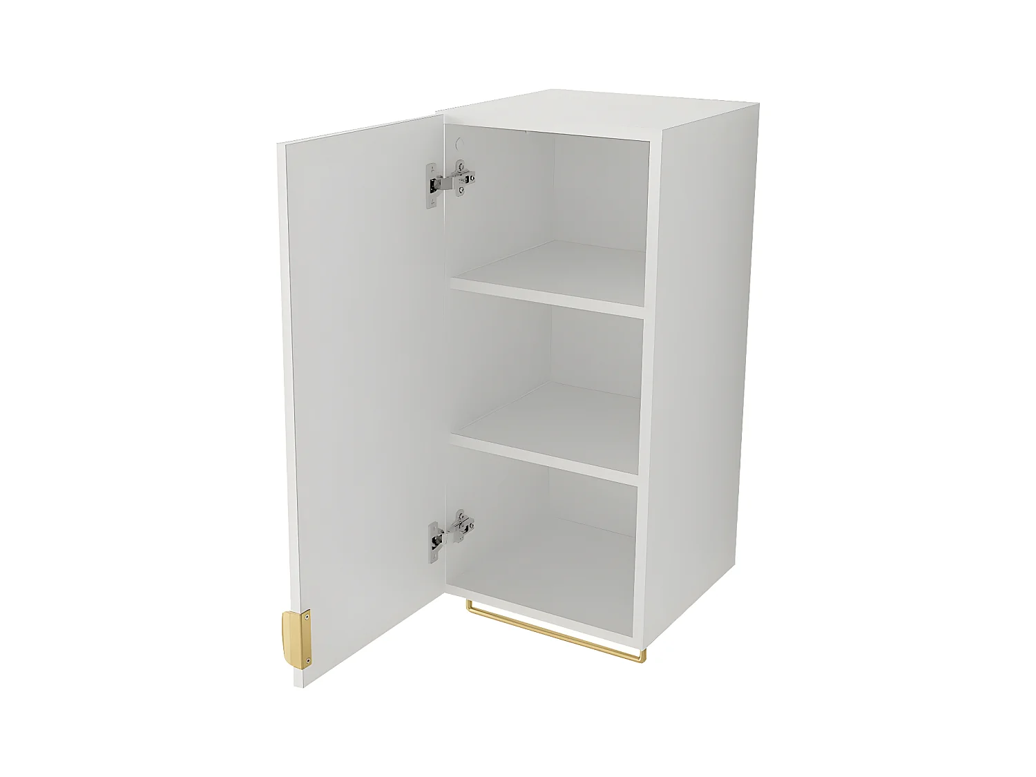 Armoire de toilette murale Fenenou 102, Blanc, À suspendre, Le nombre de portes: 1, 78cm