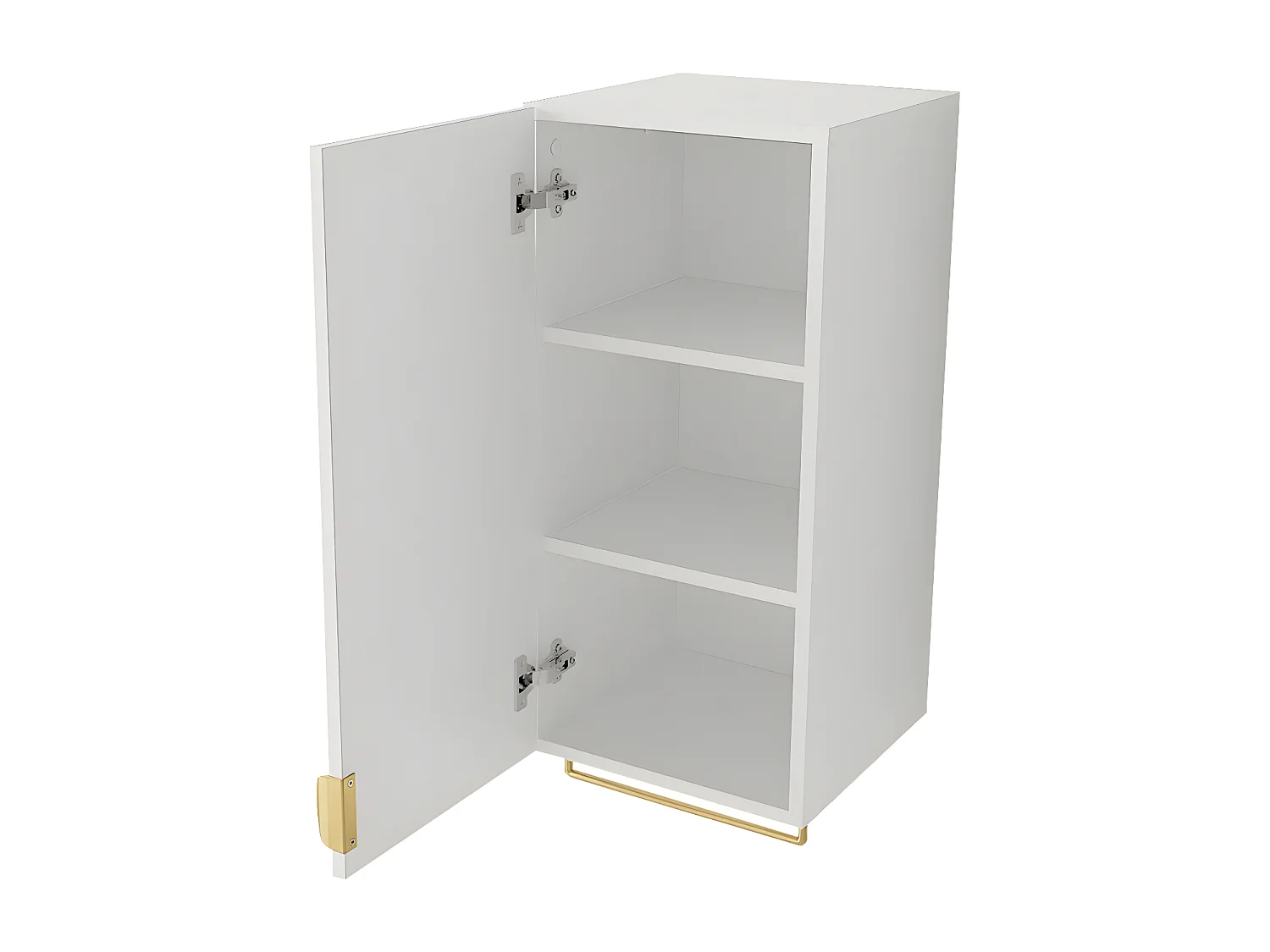 Armoire de toilette murale Fenenou 102, Blanc, À suspendre, Le nombre de portes: 1, 78cm