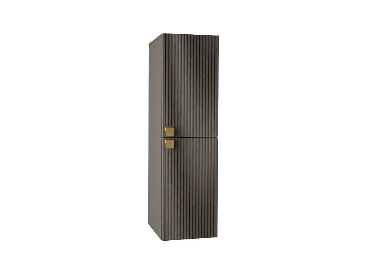 Armoire de toilette murale Orlvera 100, Gris, À suspendre, Le nombre de portes: 2, 120cm
