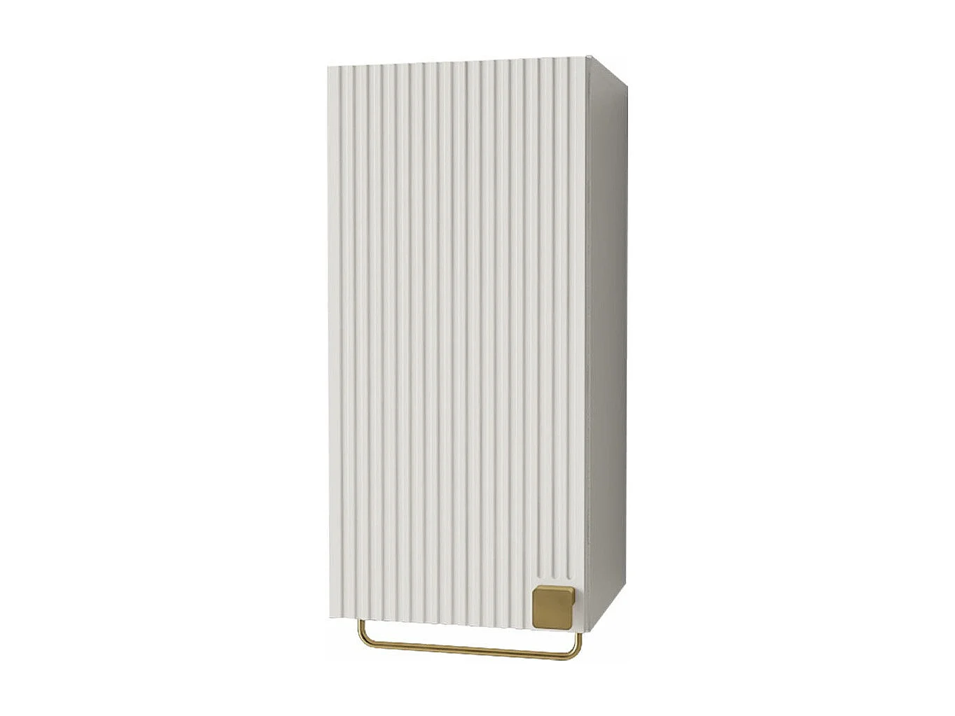 Mueble de baño de pared Orlvera 101, Blanco, Montada en la pared, Número de puertas: 1,