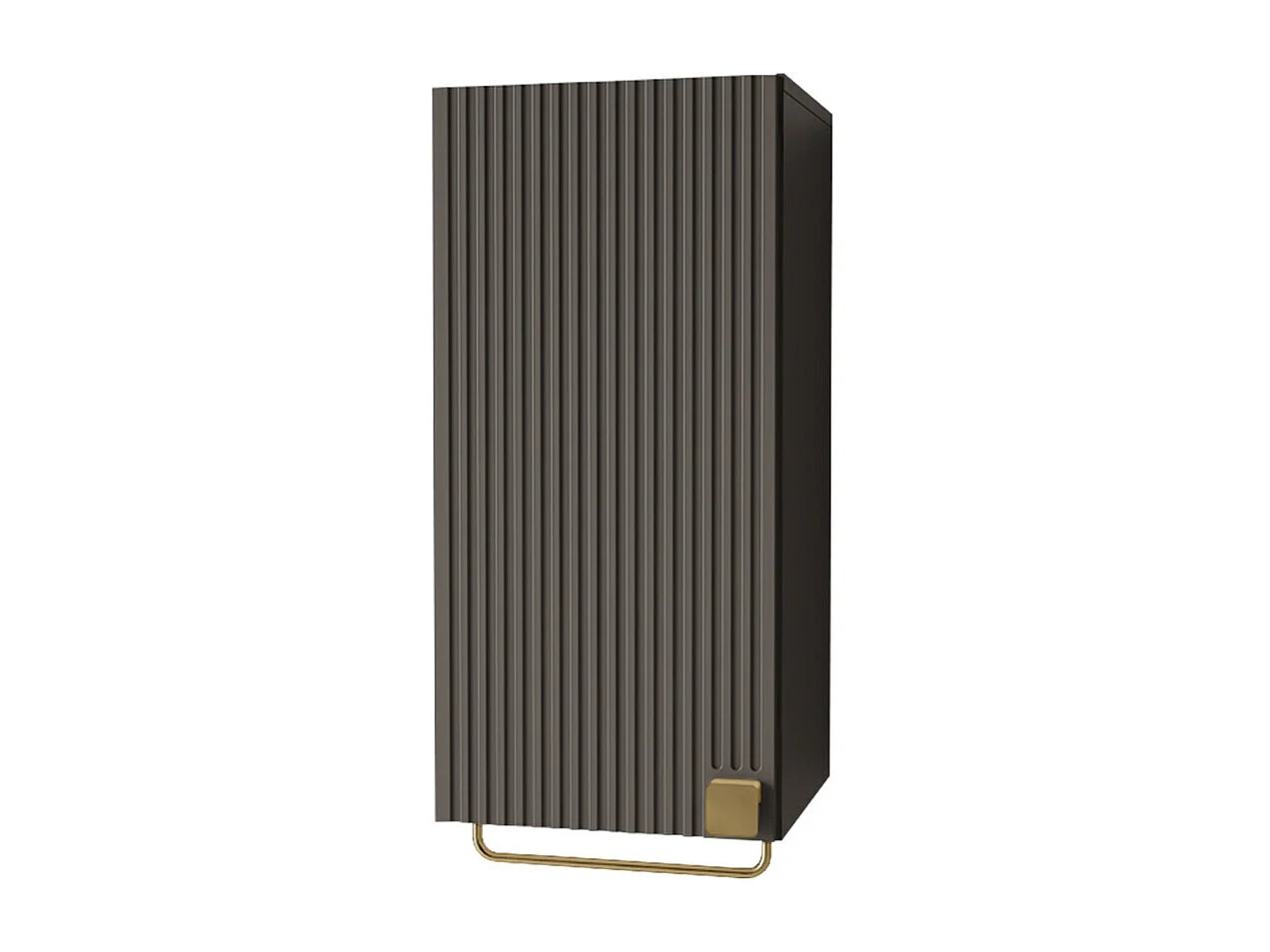 Armoire de toilette murale Orlvera 101, Gris, À suspendre, Le nombre de portes: 1, 73cm