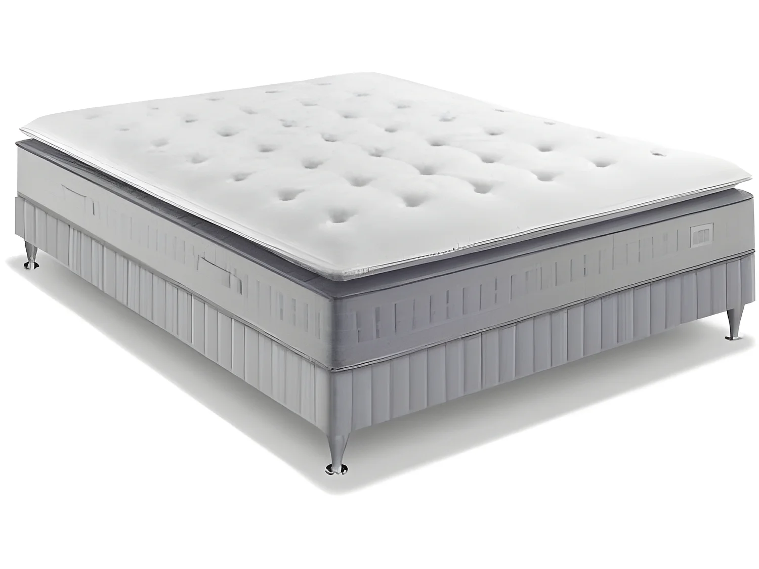 Ensemble Simmons CosyTop - 651 ressorts ensachés 160x200 - Double Sommier