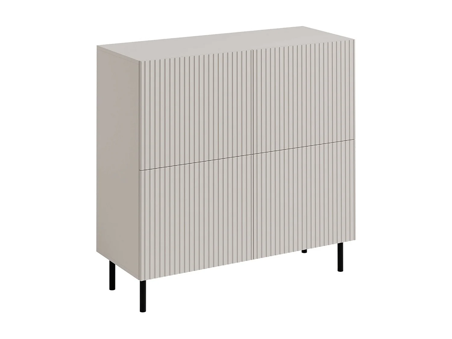 Aparador Livsevi 101, Cachemira, 106x101x42cm, MDF|Aglomerado laminado