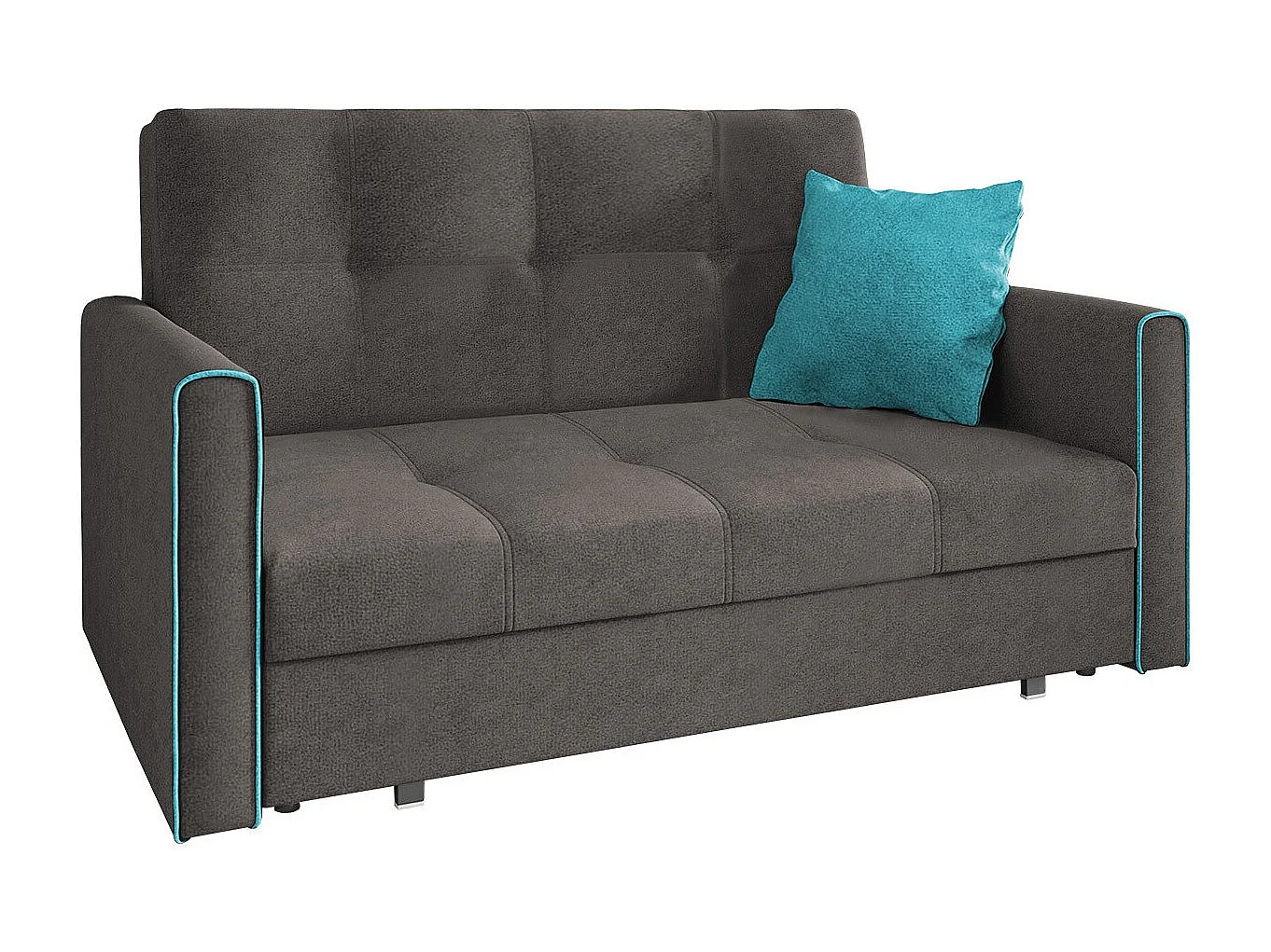 Canapé convertible Columbus 106, Disponible, 85x153x98cm, Mobilier déjà assemblé
