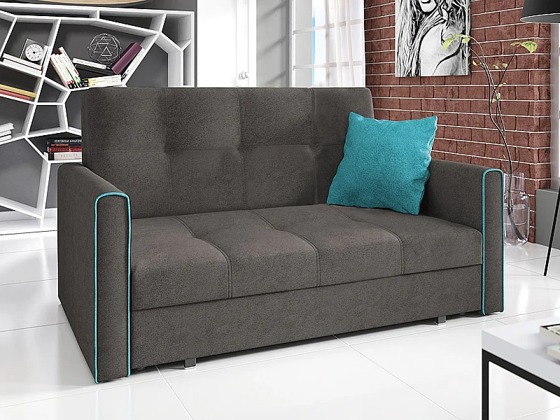 Canapé convertible Columbus 106, Disponible, 85x153x98cm, Mobilier déjà assemblé