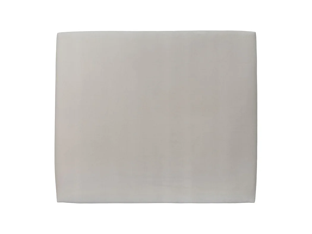Tete de lit Tapissée Velours Gris clair L 150 cm - Ep 10 cm rembourré