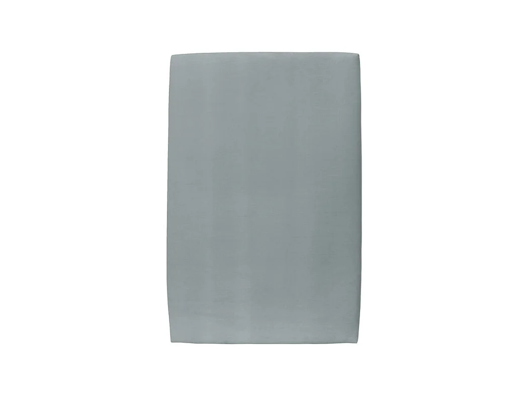 Tete de lit Tapissée Velours Gris bleuté L 90 cm - Ep 10 cm rembourré