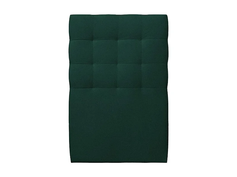 Tete de lit Capitonnée Velours Vert L 90 cm - Ep 10 cm rembourré
