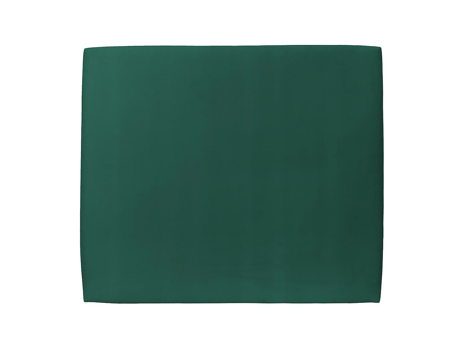 Tete de lit Tapissée Velours Vert L 180 cm - Ep 10 cm rembourré