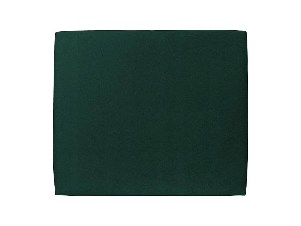 Tete de lit Tapissée Velours Vert L 150 cm - Ep 10 cm rembourré