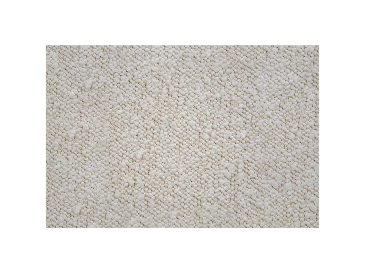 Tete de lit Tapissée Bouclette Beige L 180 cm - Ep 10 cm rembourré