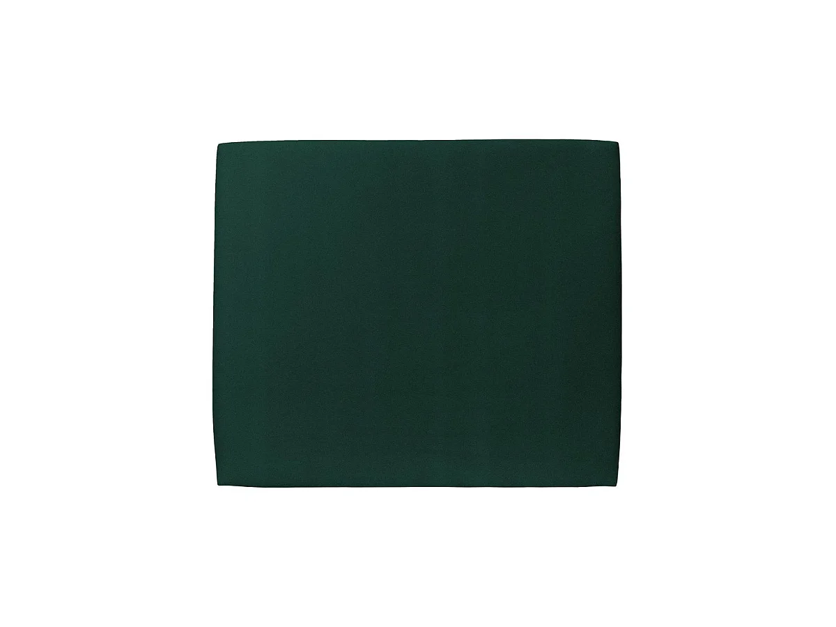 Tete de lit Tapissée Velours Vert L 160 cm - Ep 10 cm rembourré