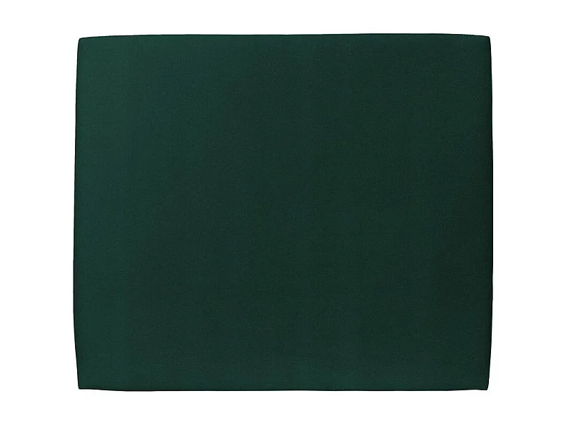 Tete de lit Tapissée Velours Vert L 160 cm - Ep 10 cm rembourré