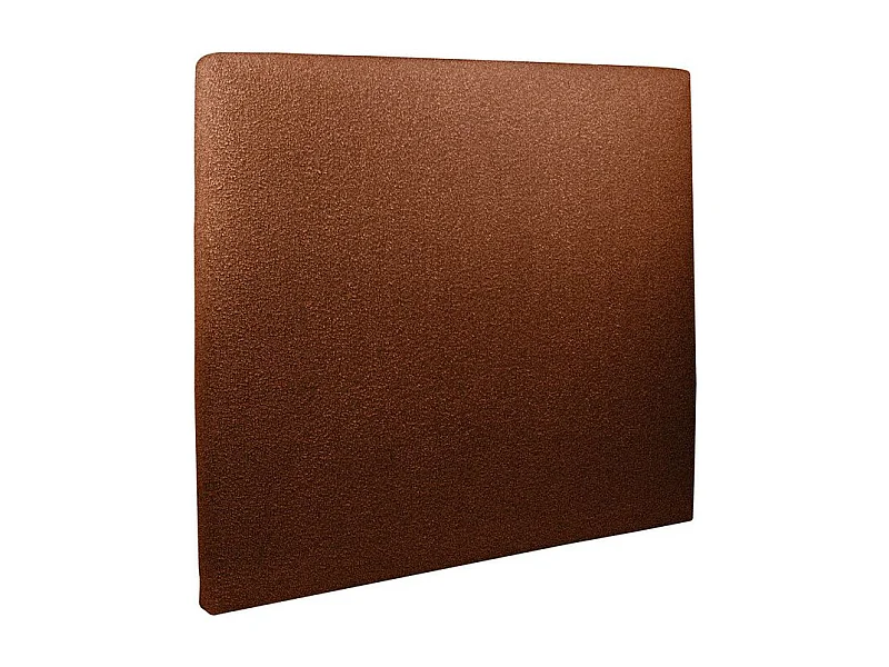 Tete de lit Tapissée Bouclette Terracotta L 180 cm - Ep 10 cm rembourré