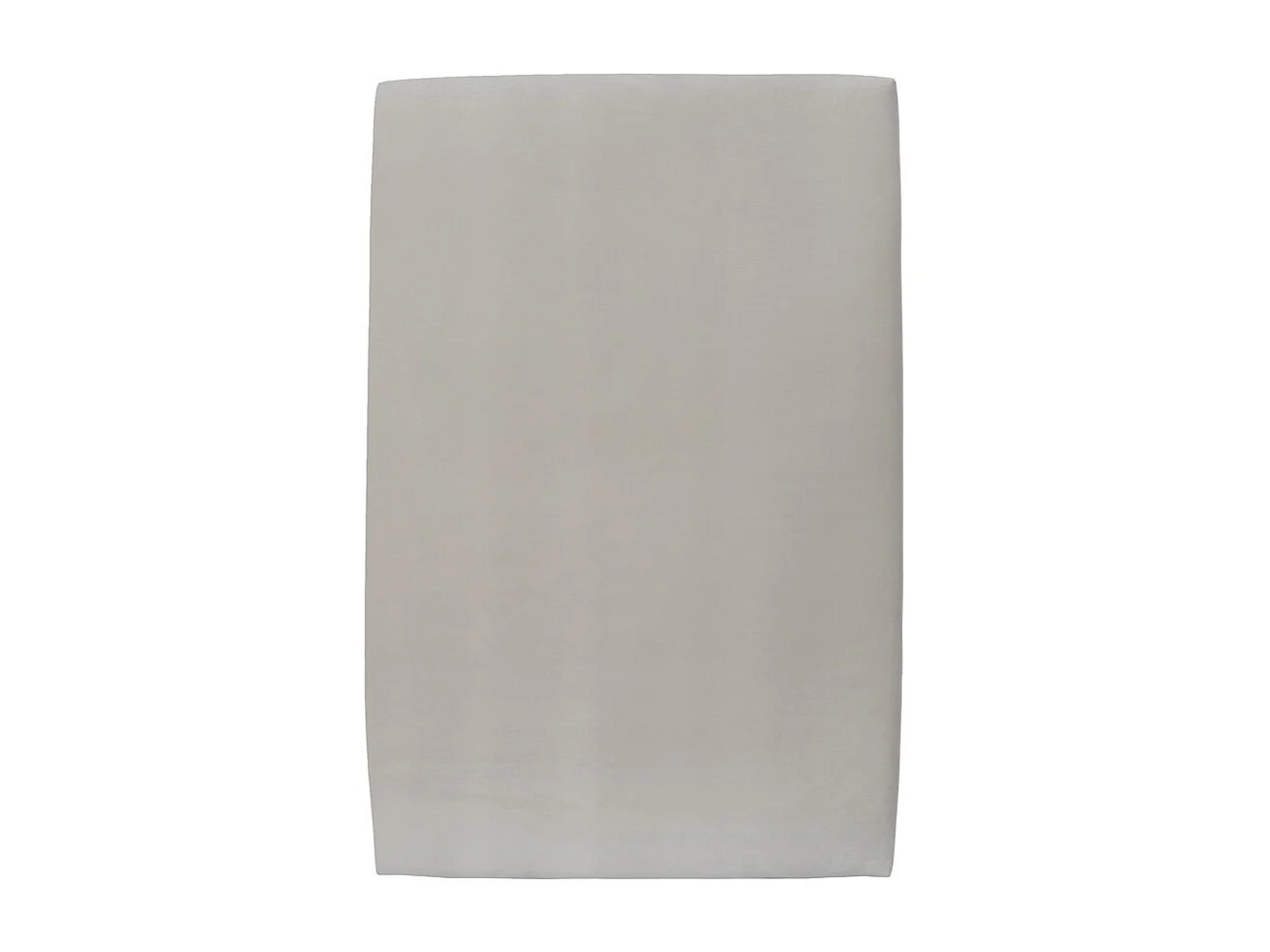 Tete de lit Tapissée Velours Gris clair L 90 cm - Ep 10 cm rembourré