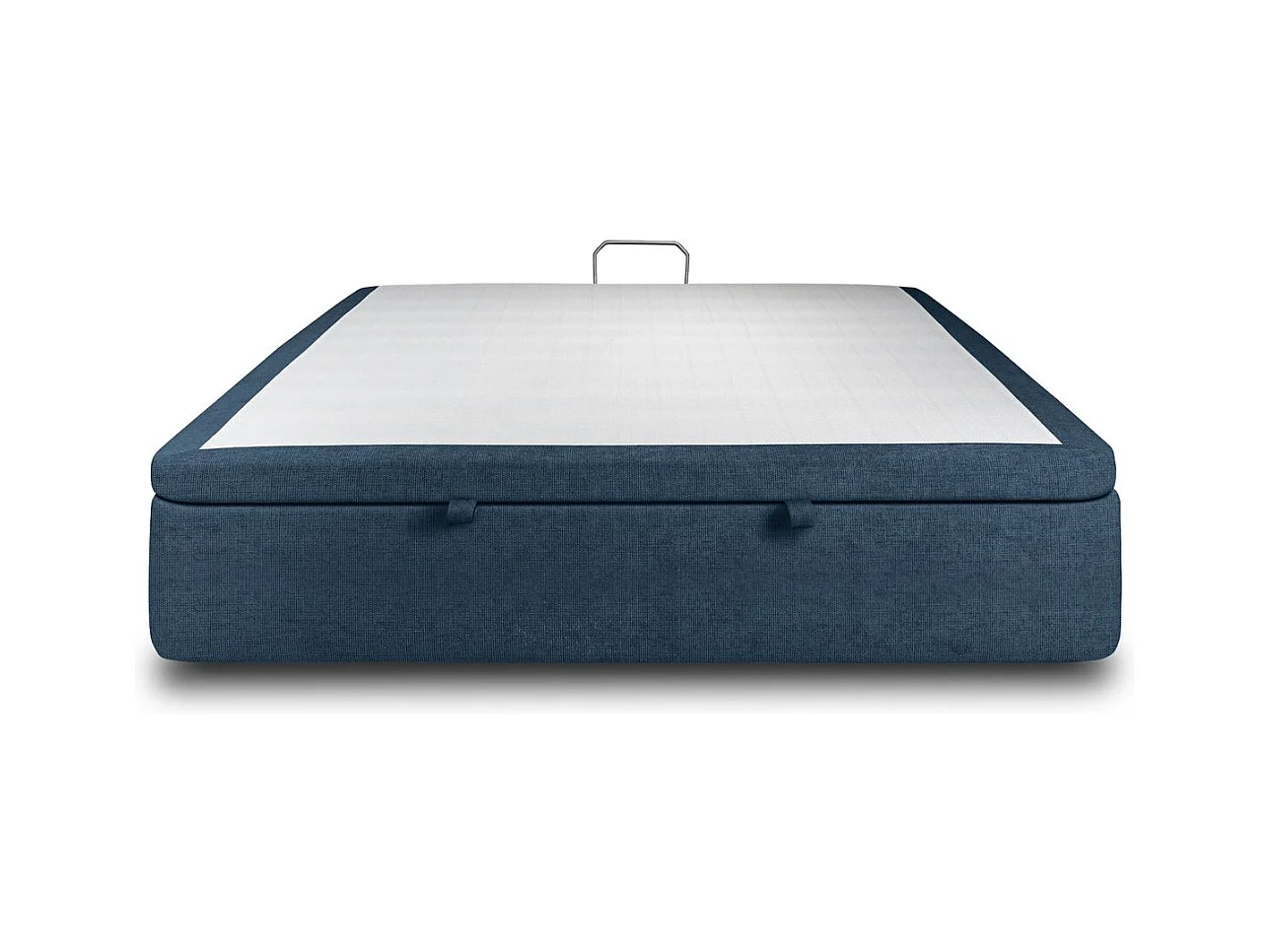 Sommier Coffre Tissu Bleu 160x200 H39cm