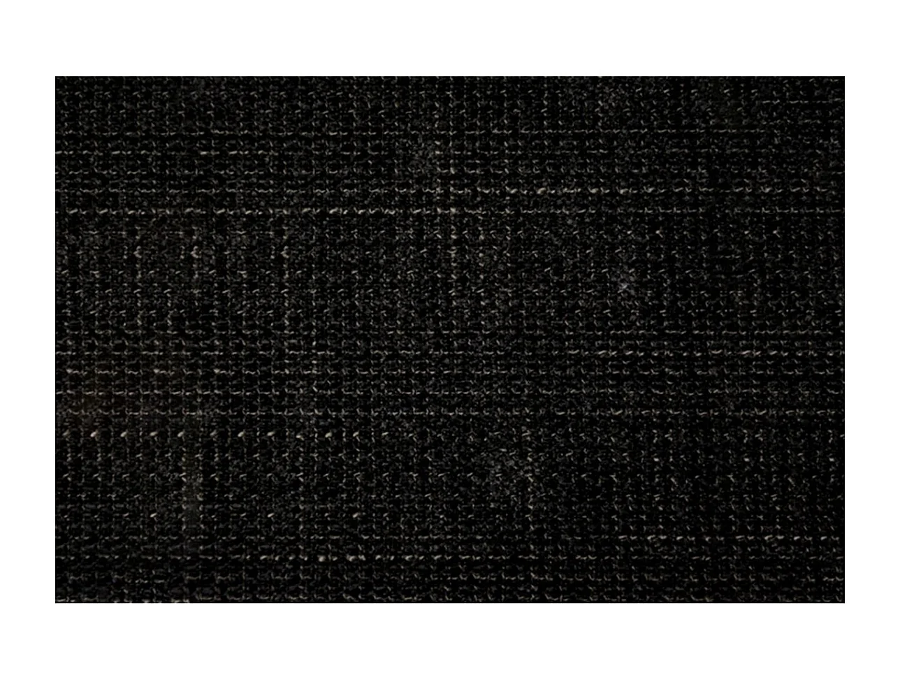 Sommier Coffre Tissu Noir 180x200 H39cm