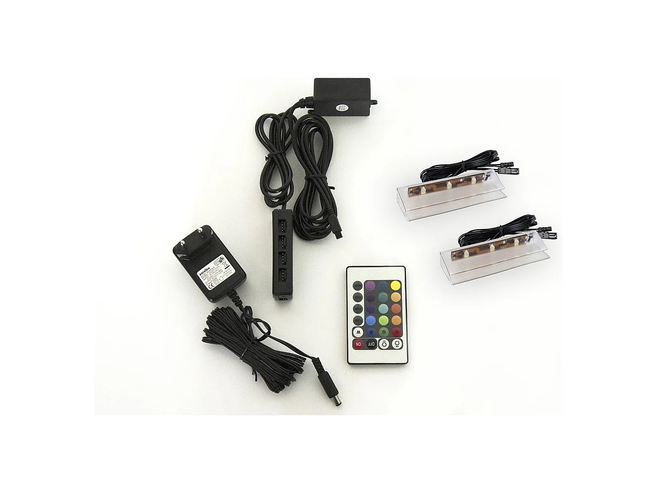 Conjunto de 3 muebles de baño negros colección OWL. 2 columnas, mueble bajo lavabo, espejo.