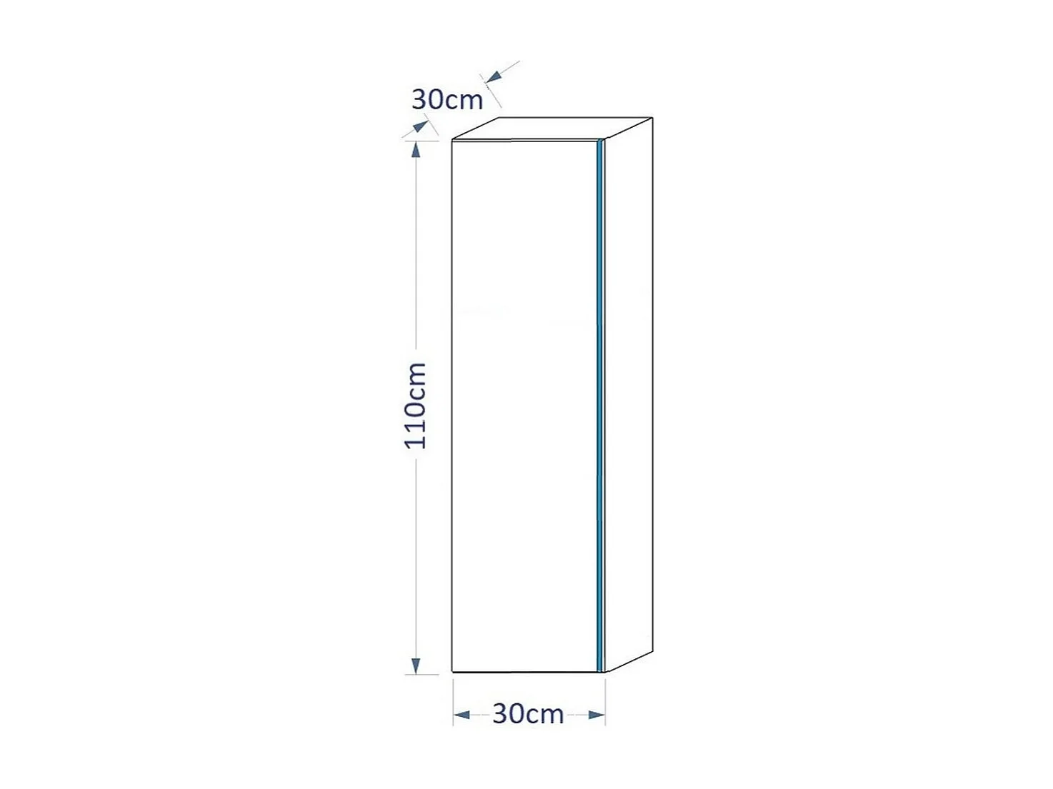 Conjunto de móveis para banheiro branco coleção BIRD. Coluna, móvel sob a pia, pia de 60cm, espelho, sifão e leds.