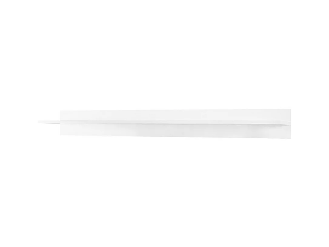 Wandplank CEPTO – 100 cm – Kleur wit – MDF en spaanplaat – Modern ontwerp