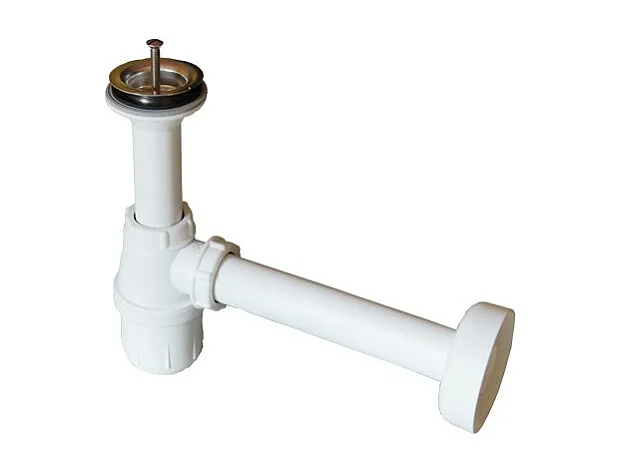 Meuble sous vasque 80cm suspendu collection RAVEN, coloris blanc mat et brillant, avec vasque et siphon inclus