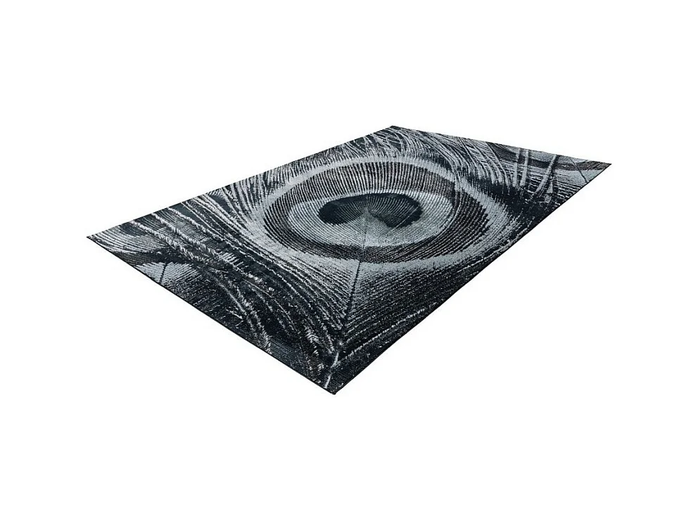Tapis 150x80cm, design G108A coloris bleu pétrole - Confort et élégance pour votre intérieur