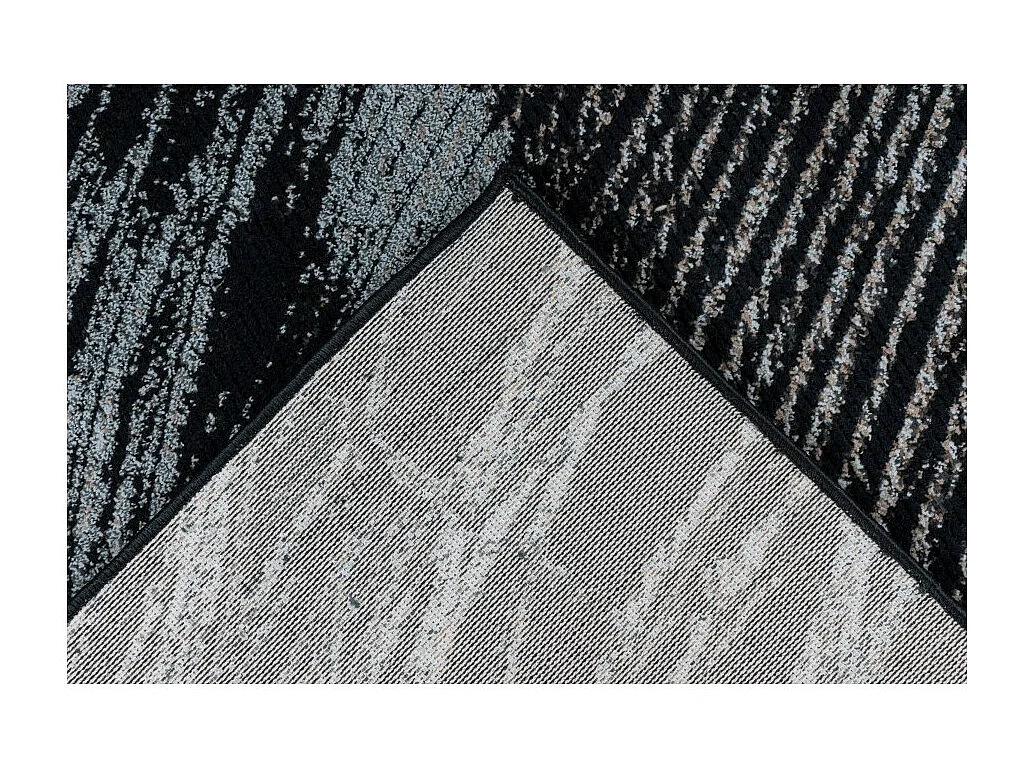 Tapis 150x80cm, design G108A coloris bleu pétrole - Confort et élégance pour votre intérieur