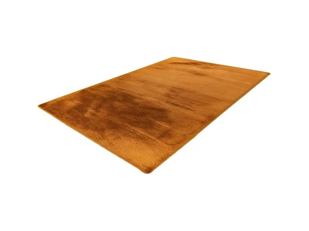 Tapis 170x120cm, design H008N coloris ambré - Confort et élégance pour votre intérieur
