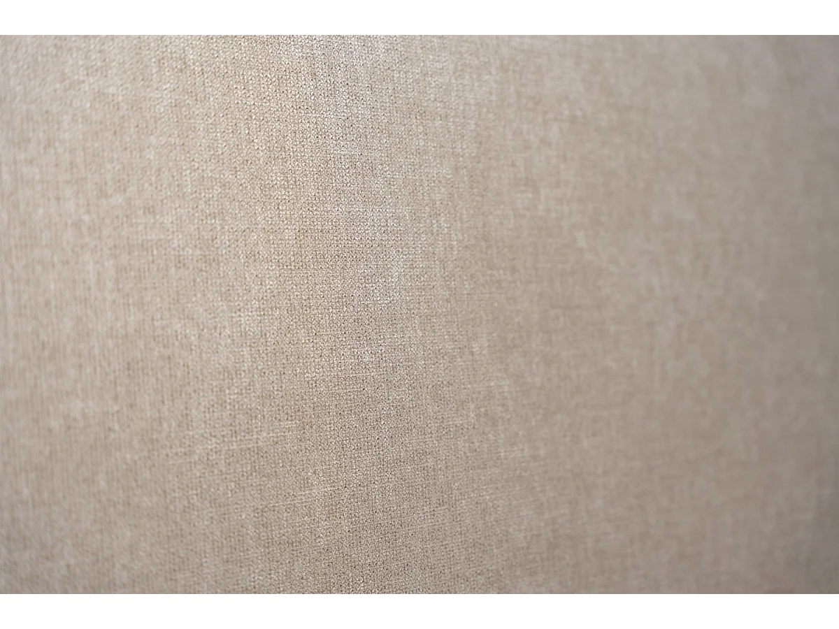 Sommier Tapissier Tissu Beige brun 100x200 H29cm