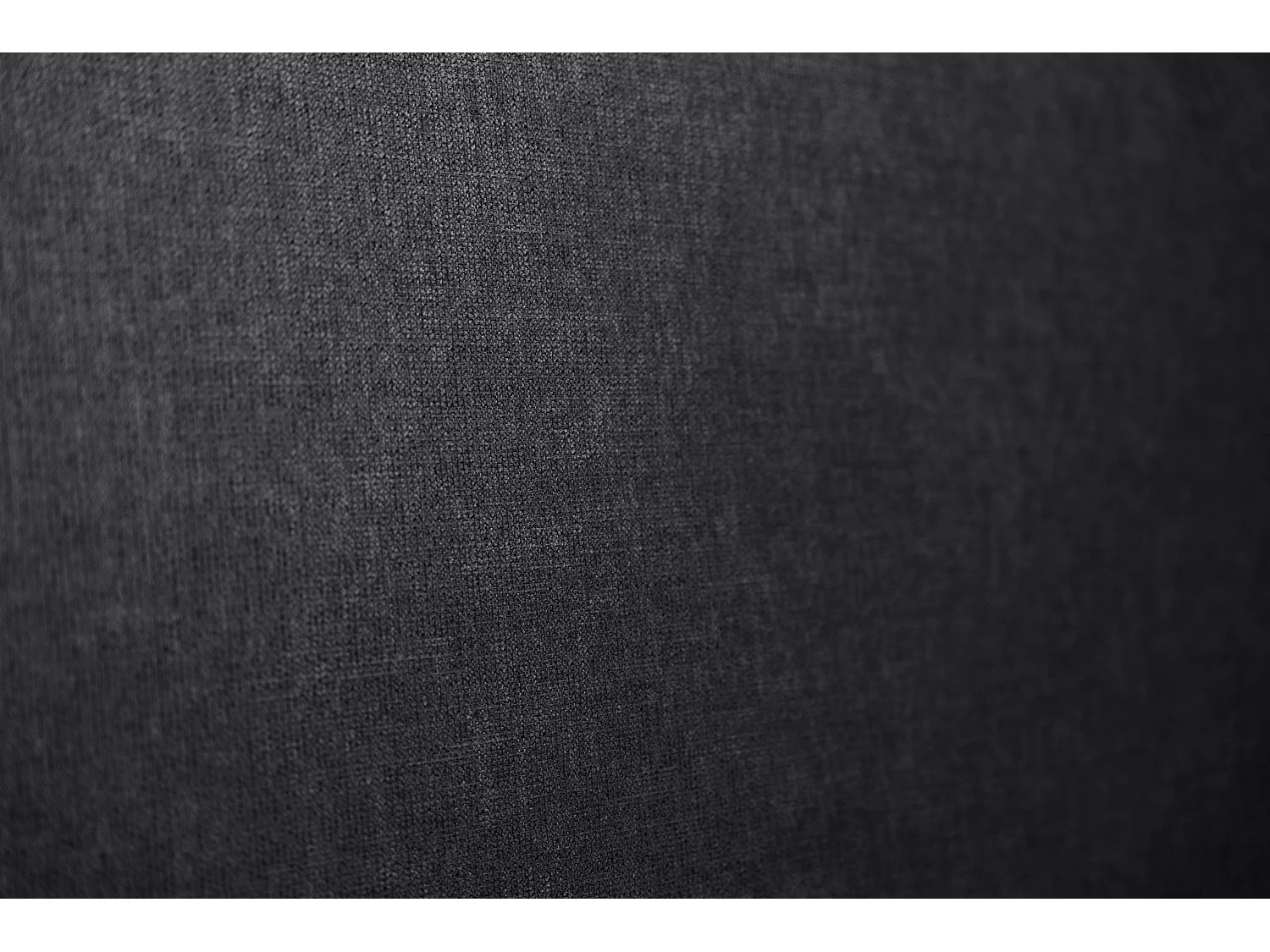 Sommier Tapissier Tissu Noir 90x200 H29cm