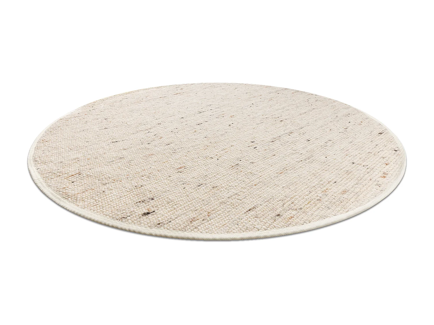 Tappeto beige NEPAL 2100 cerchio - lana, double face, naturale cercle 120 cm