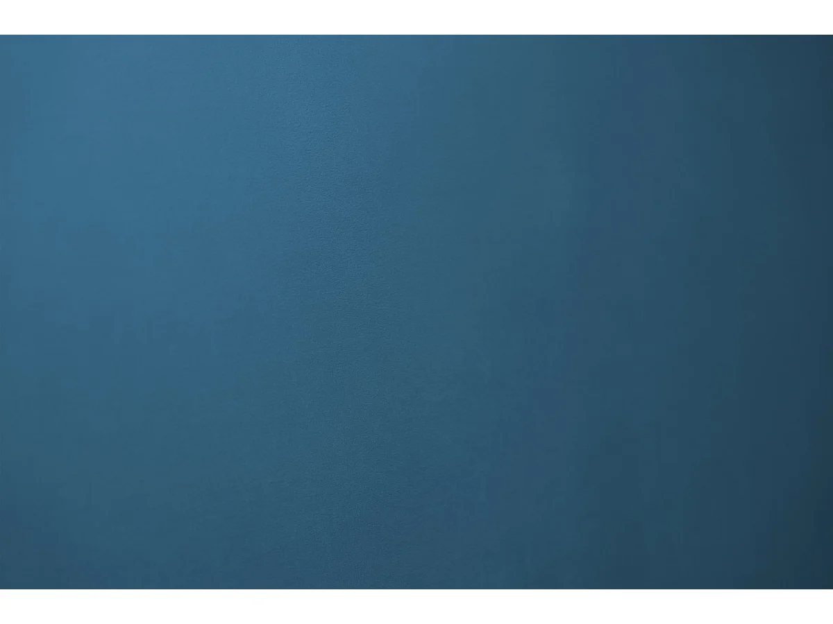 Sommier Tapissier Velours Bleu 90x190 H29cm