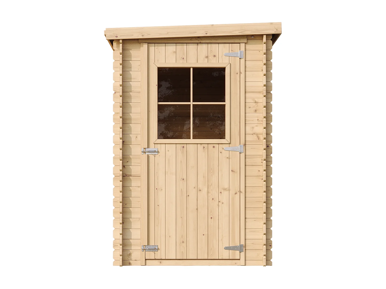 Abri de jardin en bois - l239xL144xH198 cm/2.63 m2 - M306