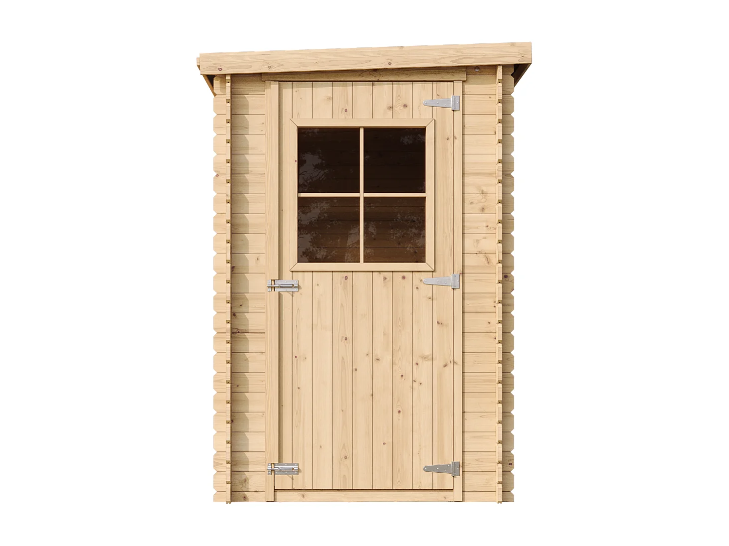 Abri de jardin en bois - l239xL144xH198 cm/2.63 m2 - M306