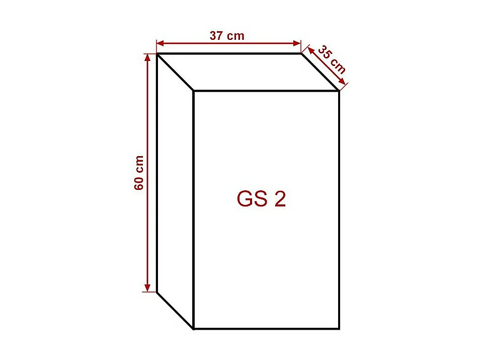 Meuble de salon blanc collection CEPTO, 1 porte, 1 étagère. Idéal pour un petit rangement dans le salon