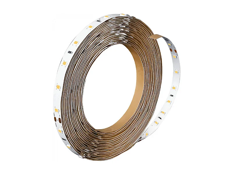 Ruban LED 24V DC 70LED/m 9.3W 5m Largeur 8mm Coupe tous les 10cm CorePro  6500K Blanc froid