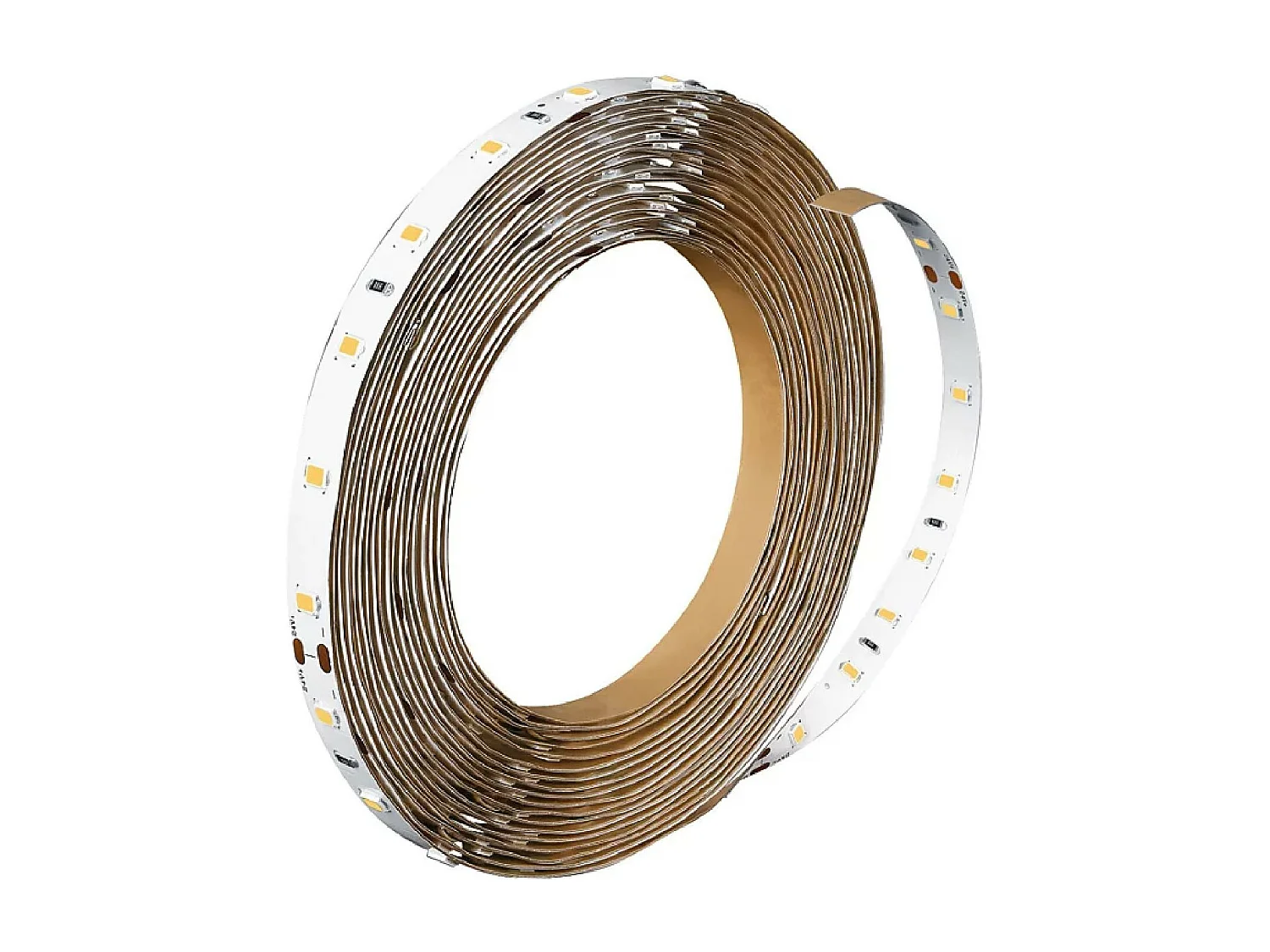 Striscia LED 24V DC 70LED/m 2.3W 5m Larghezza 8mm Taglio ogni 10cm CorePro Bianco Freddo 6500K