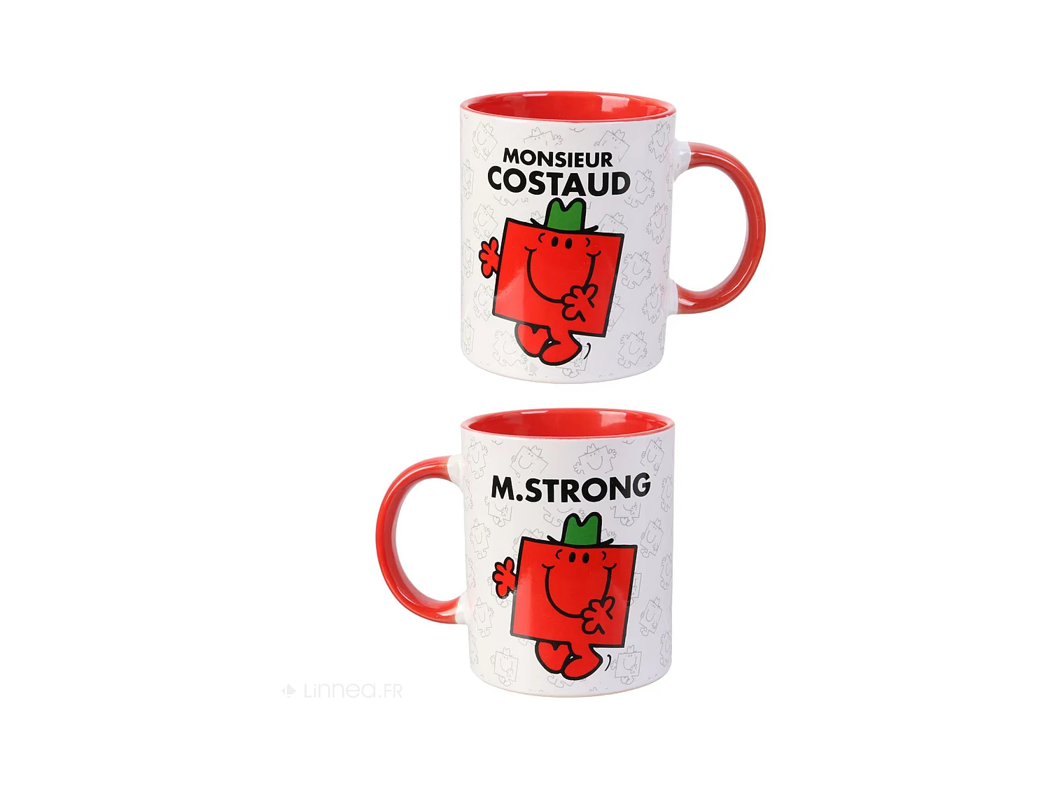 Mug en céramique 30 cl MONSIEUR MADAME série MR COSTAUD