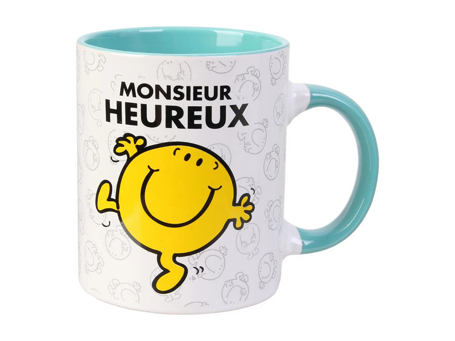 Mug en céramique 30 cl MONSIEUR MADAME série MR HEUREUX