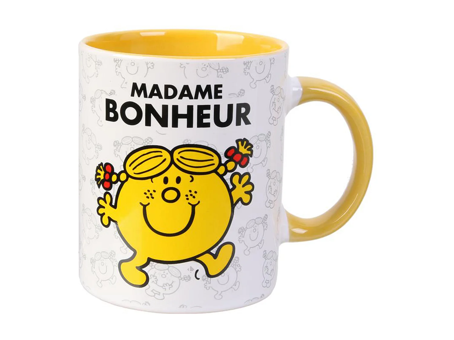 Mug en céramique 30 cl MONSIEUR MADAME série MME BONHEUR