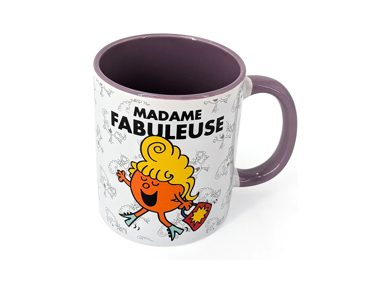 Mug en céramique 30 cl MONSIEUR MADAME série MME FABULEUSE