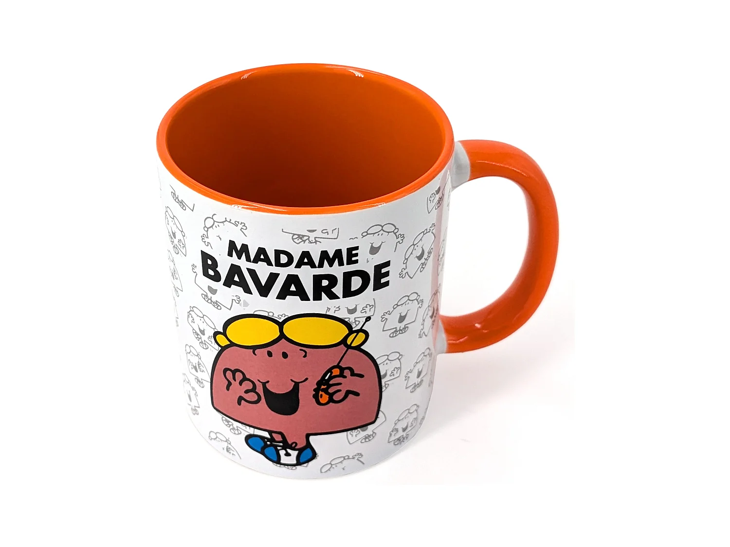 Mug en céramique 30 cl collection MADAME MONSIEUR Mme Bavarde