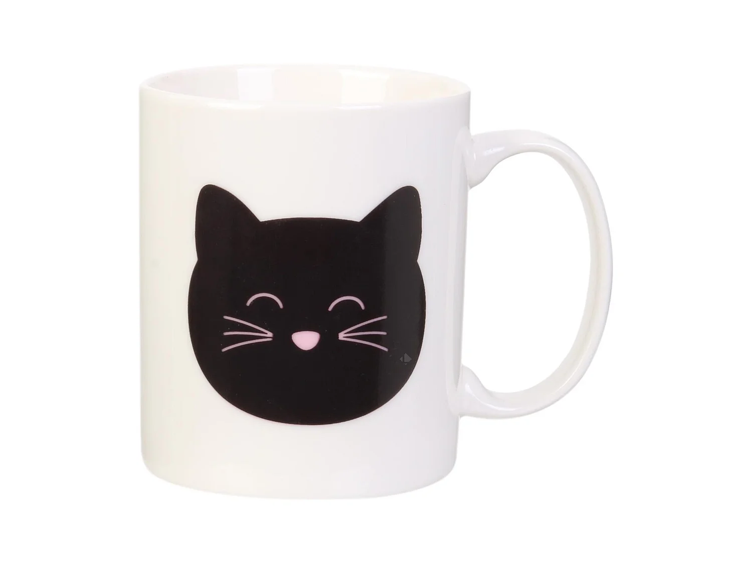 Mug thermo réactif en céramique collection CAT 30cl chat blanc