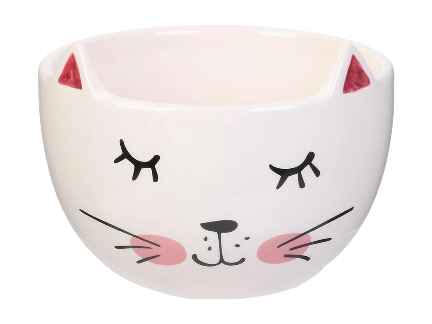 Bol 100% dolomite 45cl collection ANIMAUX personnage chat blanc