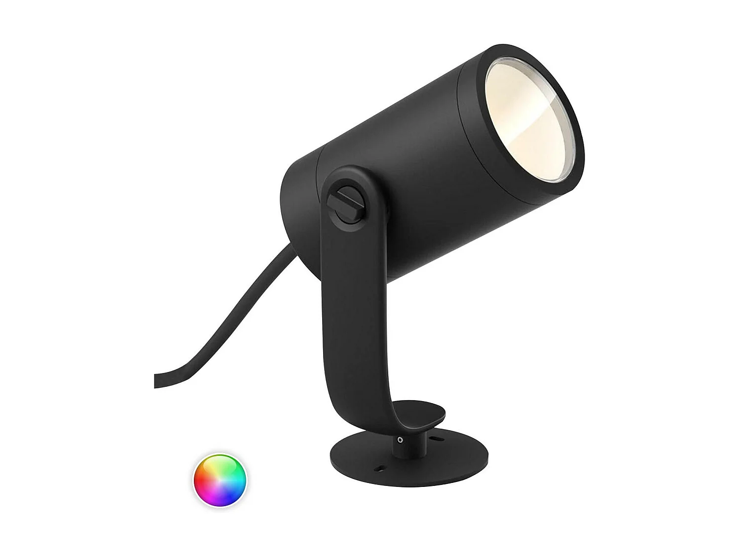 Rallonge Spot sur Piquet White Color Lily 8W  Hue Blanc RGBW