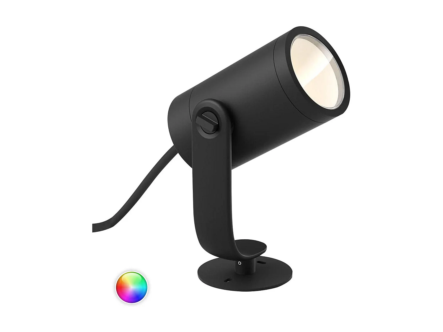 Rallonge Spot sur Piquet White Color Lily 8W  Hue Blanc RGBW